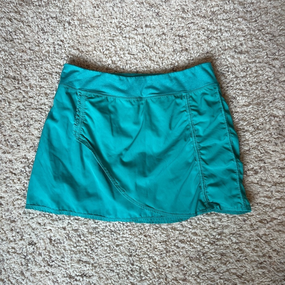 Teal Athletic Skirt